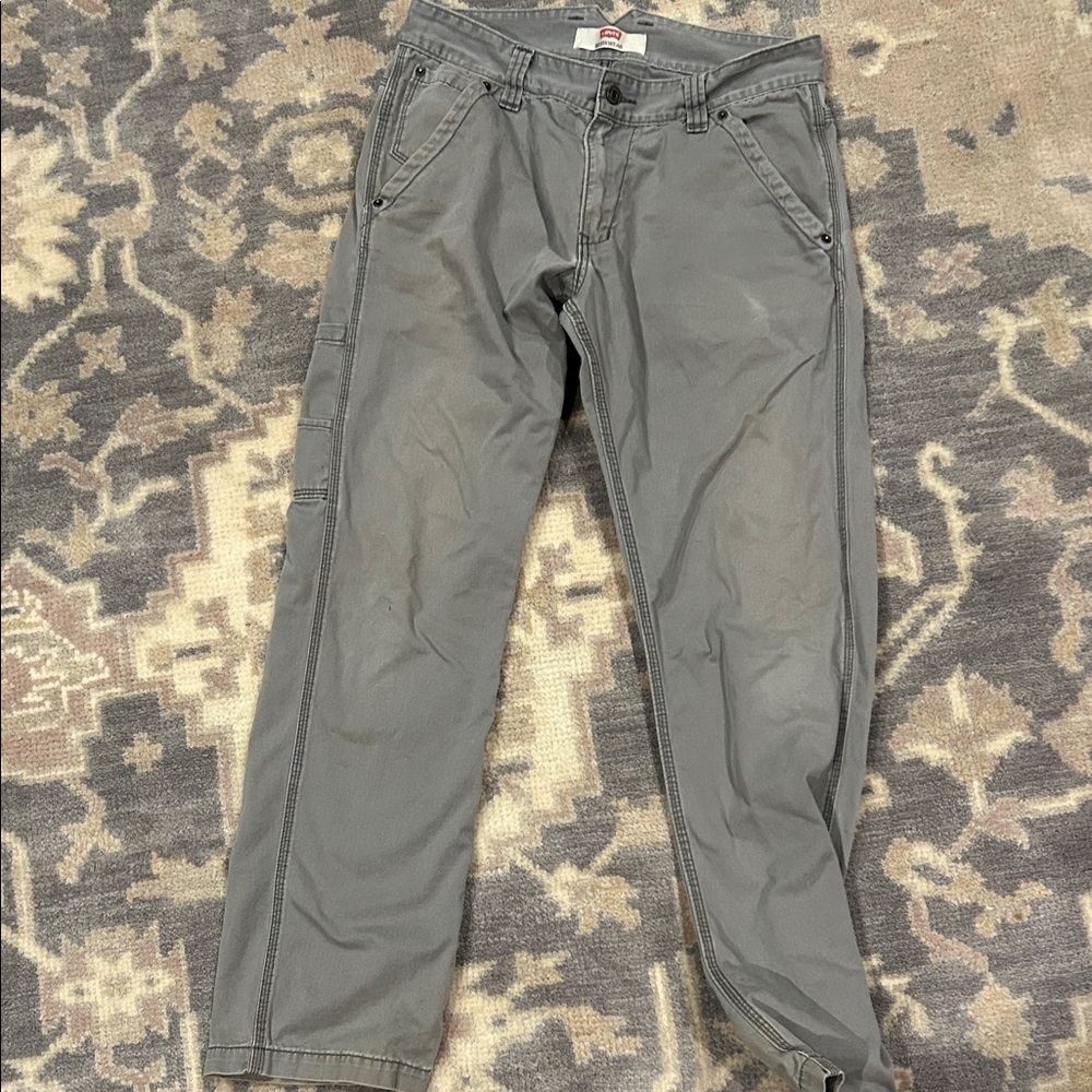 Levi's Men's Cargo Pants in Gray